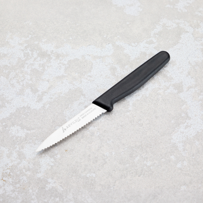 Aryıldız Solo Tırtıklı Sebze Bıçağı Siyah 10 cm - 2