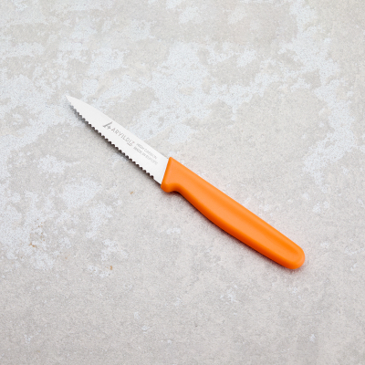 Aryıldız Solo Tırtıklı Sebze Bıçağı Turuncu 10 cm - 5