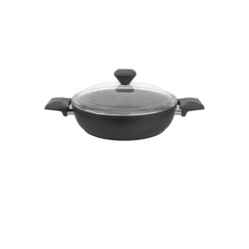 Aryıldız T-T Arlington Granit Kısa Tencere 28 Cm - 1