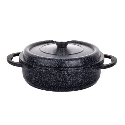 Aryıldız Cast Alu Cold Stone Kısa Tencere 24 cm - ARYILDIZ