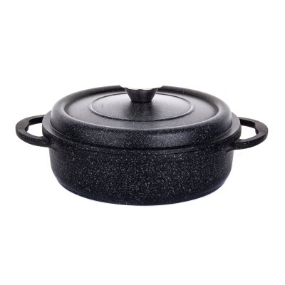 Aryıldız Cast Alu Cold Stone Kısa Tencere 28 cm - ARYILDIZ