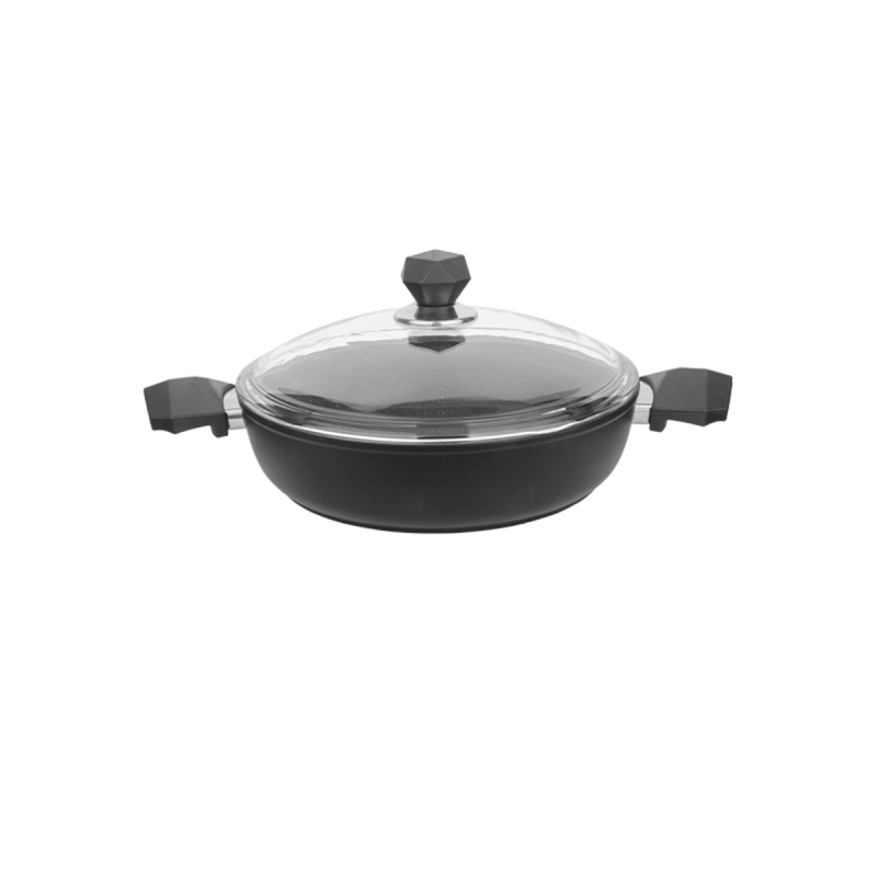 Aryıldız T-T Core Granit Kısa Tencere 28 Cm - 1