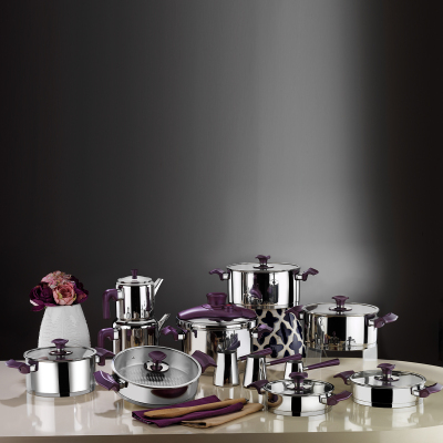 Aryıldız King Ideal Set Mor 22 Parça - ARYILDIZ