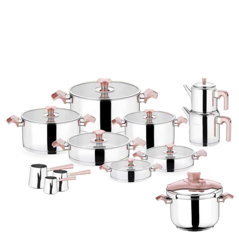 Aryıldız T-T King Ideal Set Rose Gold 22 Parça - 1