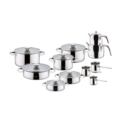 Aryıldız Lilyum Prestige 20 Parça Cam Ideal Set - ARYILDIZ