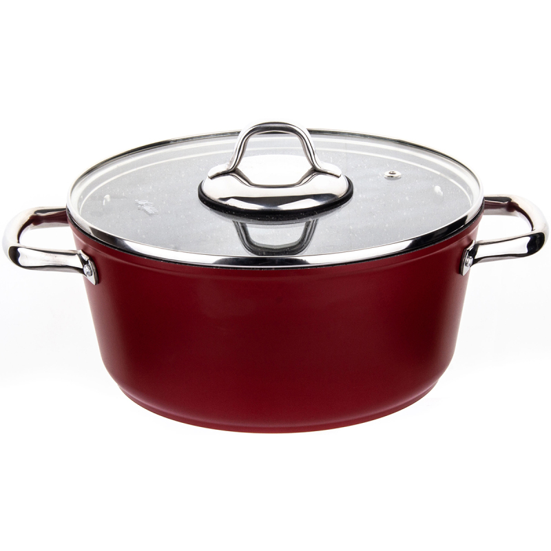 Aryıldız T-T Loft Kırmızı Tencere 24 Cm - 1