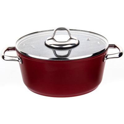 Aryıldız T-T Loft Kırmızı Tencere 24 Cm - ARYILDIZ