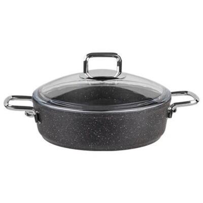 Aryıldız T-T Terra Grey Tencere Kısa 26Cm - ARYILDIZ