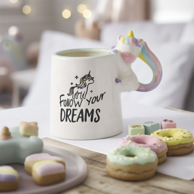 Aryıldız Tails Unicorn Figürlü Kupa 545 ml - 1