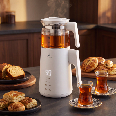 Aryıldız Tea Mode Çay Makinesi Beyaz 1500 W - ARYILDIZ