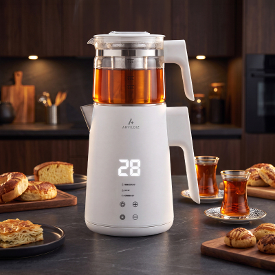 Aryıldız Tea Mode Çay Makinesi Beyaz 1500 W - 2
