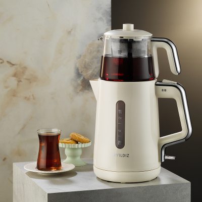 Aryıldız Tea Perfect Çay Makinesi Krem - ARYILDIZ
