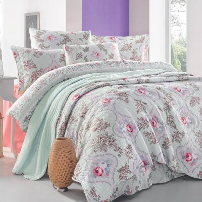 Aryıldız Tek Kişilik Yatak Örtüsü Sarina - 1