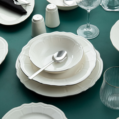 Aryıldız Tiffany Platin 30 Parça 6 Kişilik Yemek Takımı - ARYILDIZ