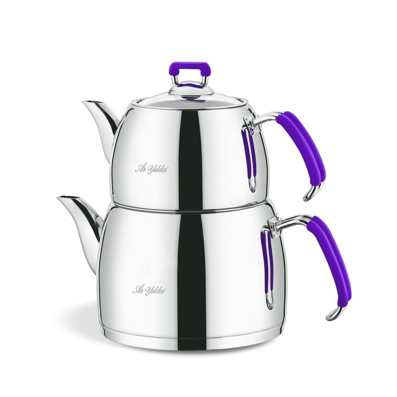 Aryıldız Trend Plus Purple Çaydanlık Takım - 1