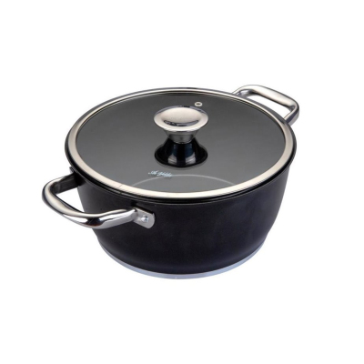 Aryıldız Trendy Inductıon Prestige Tencere 24*12 cm Siyah - ARYILDIZ