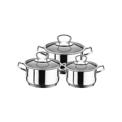 Aryıldız TT Çelik Tencere Set 10008 6 Parça - ARYILDIZ