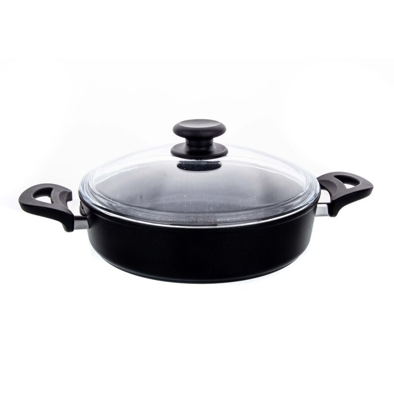 Aryıldız Solido Granit Kısa Tencere 26 cm - 1