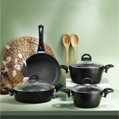 Aryıldız Solido 7 Parça Premium Tencere Set - ARYILDIZ