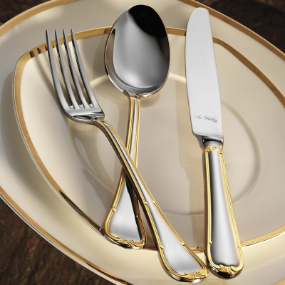 Aryıldız Tulip Antik Seri Plus 84 Parça 12 Kişilik Çatal Kaşık Bıçak Takımı - 1