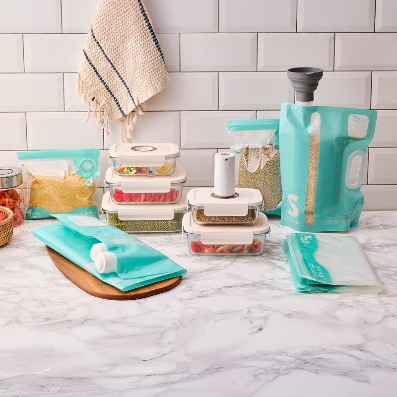 Aryıldız Vacuum & Fresh 25 Parça Saklama Kabı Seti | Gallery Crystal