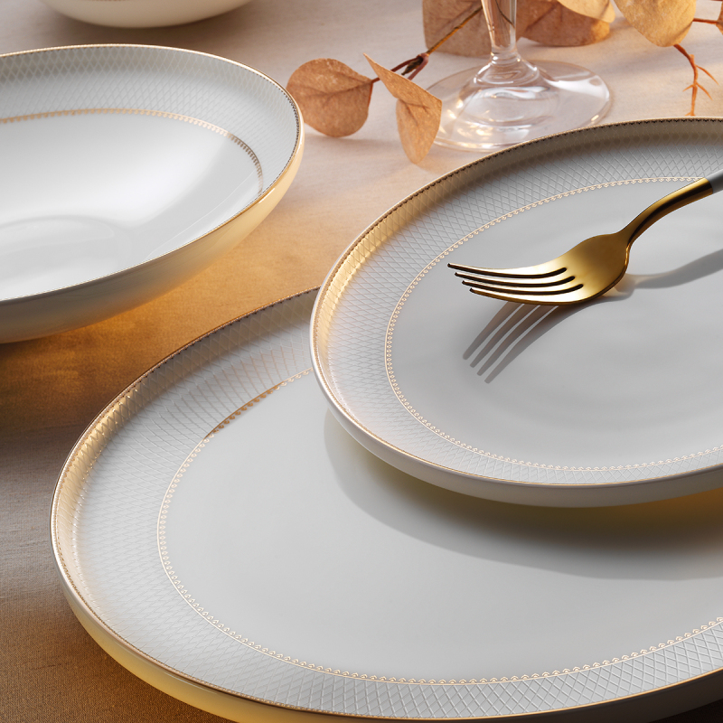 Aryıldız Vanessa Gold 60 Parça 12 Kişilik Yemek Takımı - 2