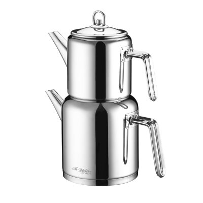 Aryıldız Vento Çelik Sap Büyük Çaydanlık Takım - ARYILDIZ