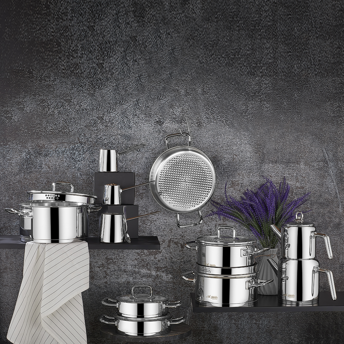 Aryıldız King Rose Cam İdeal Set 20 Parça | Gallery Crystal
