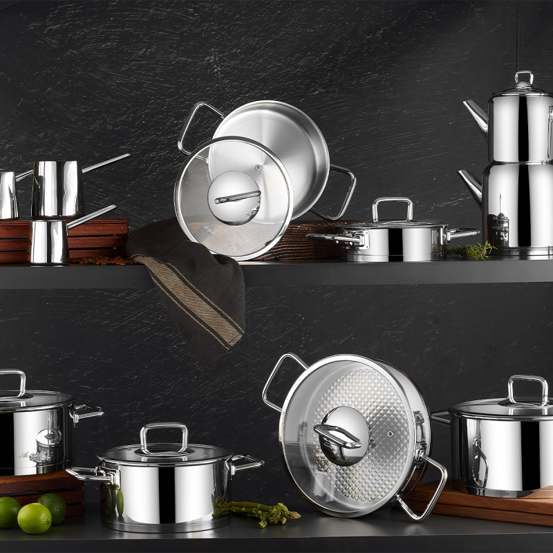 Aryıldız Vento Prestige Çizgili İdeal Set 20 Parça - 1