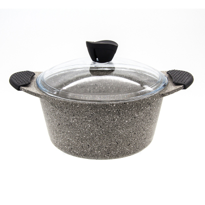 Aryıldız Vesta 7 Parça Tencere Seti Granitium - 2