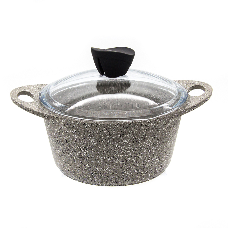 Aryıldız Vesta 7 Parça Tencere Seti Granitium - 3