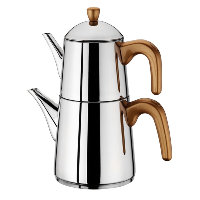 Aryıldız Viole Gold Büyük Çaydanlık Takım - 1