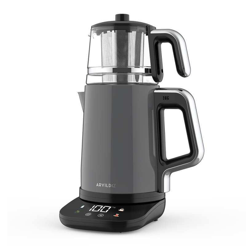Aryıldız Vision Prime Çay Makinesi Antrasit - 2