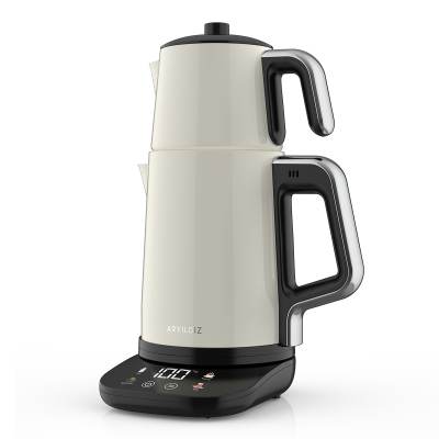 Aryıldız Vision Steel Çay Makinesi Krem - 2