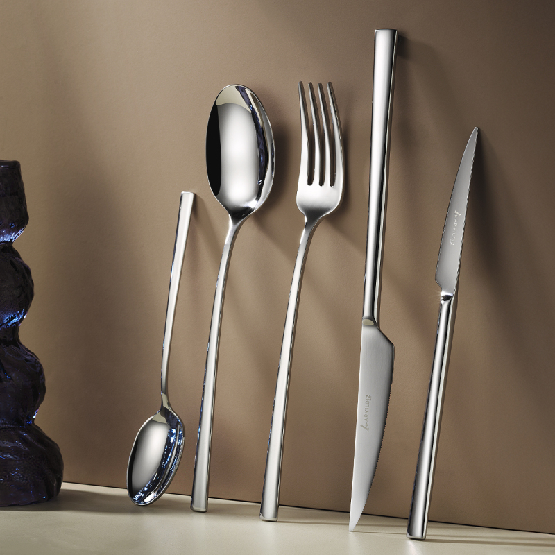 Aryıldız York 84 Parça 12 Kişilik Çatal Kaşık Bıçak Takımı - 1