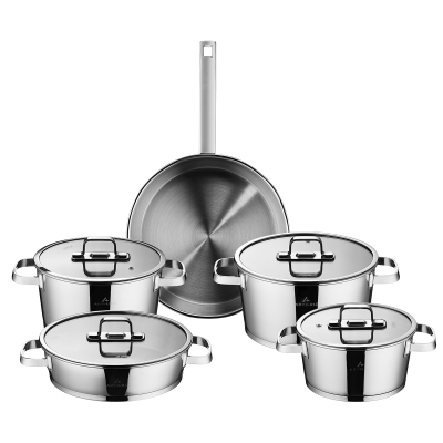 Aryıldız Zeus 9 Parça Tencere Seti - 2