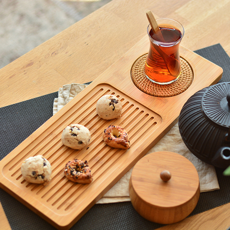 Bambu Serra 40 Cm Çay Sunum - 2