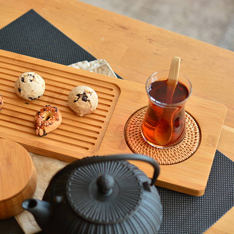 Bambu Serra 40 Cm Çay Sunum - 3
