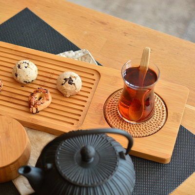 Bambu Serra 40 Cm Çay Sunum - 3