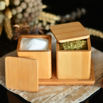 Bambum Basso İkili Saklama Kabı - BAMBUM