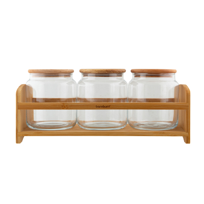 Bambum Bench Plus 4 Parça Standlı Baharat Takımı 1080 ml - 5