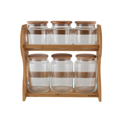 Bambum Bench Plus 7 Parça Standlı Baharat Takımı - 4