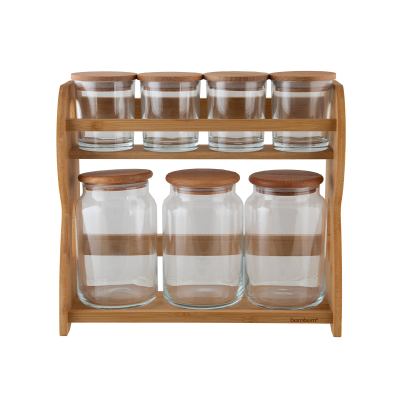 Bambum Bench Plus 8 Parça Standlı Baharat Takımı - 4