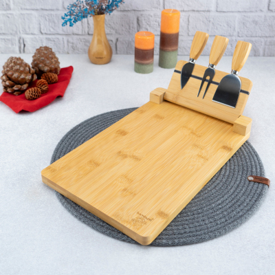 Bambum Castello 4 Parça Peynir Servis Seti - BAMBUM