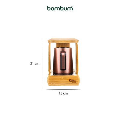 Bambum Kallavi Türk Kahve Makinesi Bronz - 4