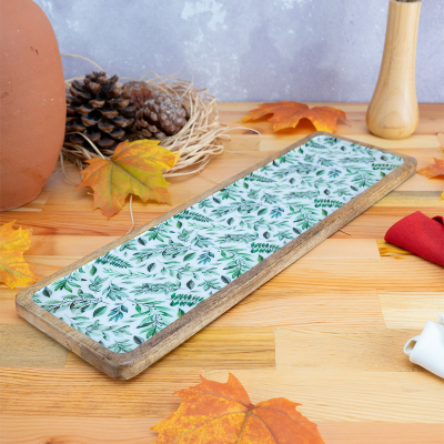 Bambum Kangura Dikdörtgen Tepsi 50X15 cm - BAMBUM