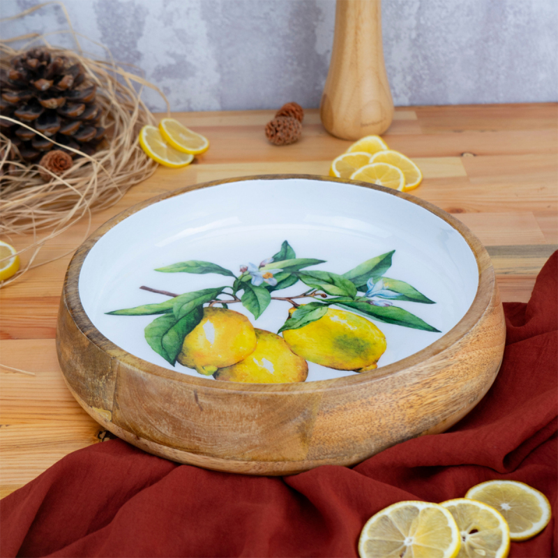 Bambum Kangura Limon Sığ Kase Büyük - 1