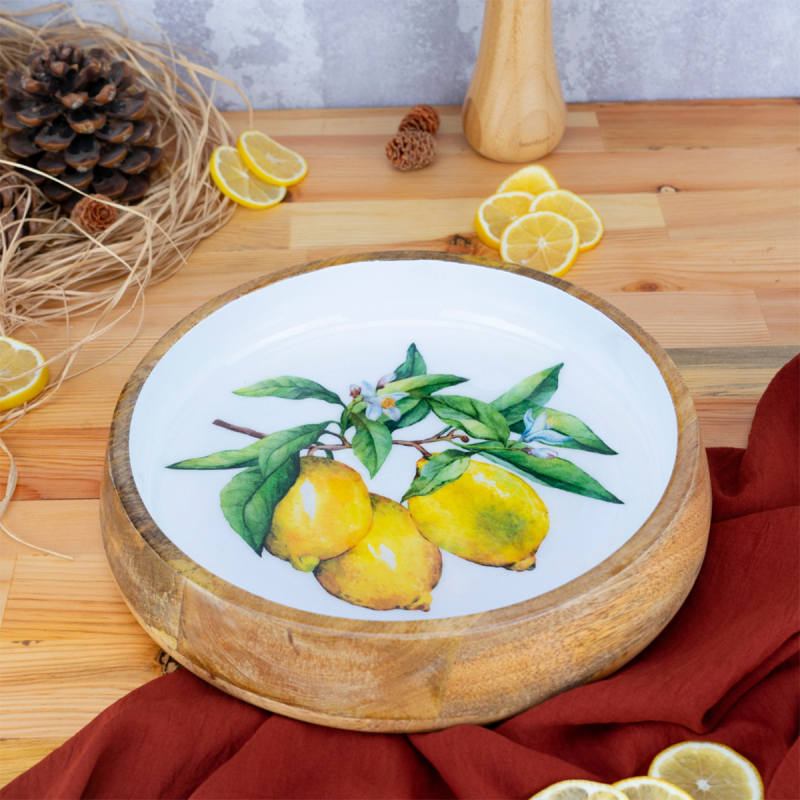 Bambum Kangura Limon Sığ Kase Büyük - 2