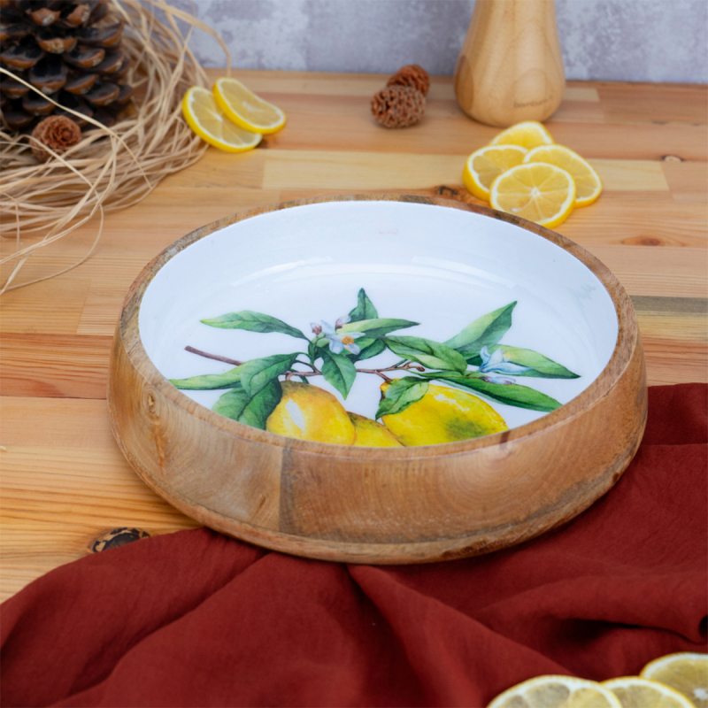 Bambum Kangura Limon Sığ Kase Küçük - 1