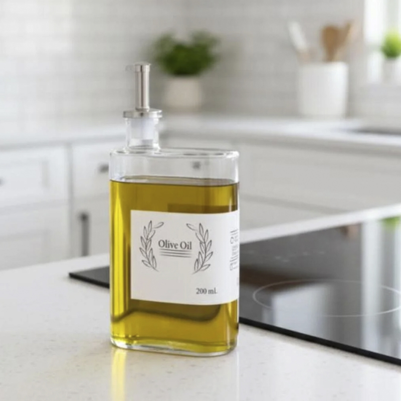 Bambum Kimera Metal Kapaklı Yağdanlık 200 ml - 2